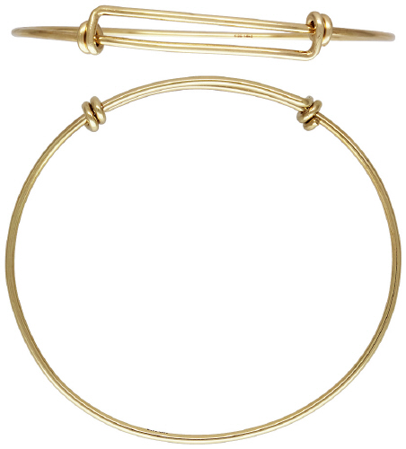 Adjustable Bracelet 8 - 9.5 inch 1.6mm thickness - Gold Filled