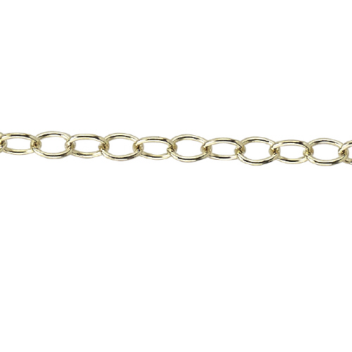 Cable Chain 2.3 x 3mm - Gold Filled