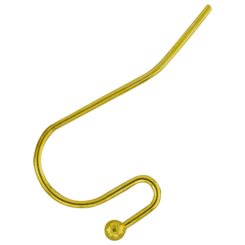 Earwire with Ball End - Gold Plated (576 pcs/pkt)