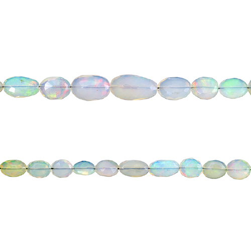 5.5-12.5mm Ethiopian Opal Faceted Oval