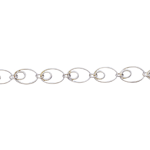 Double Oval Chain - Sterling Silver