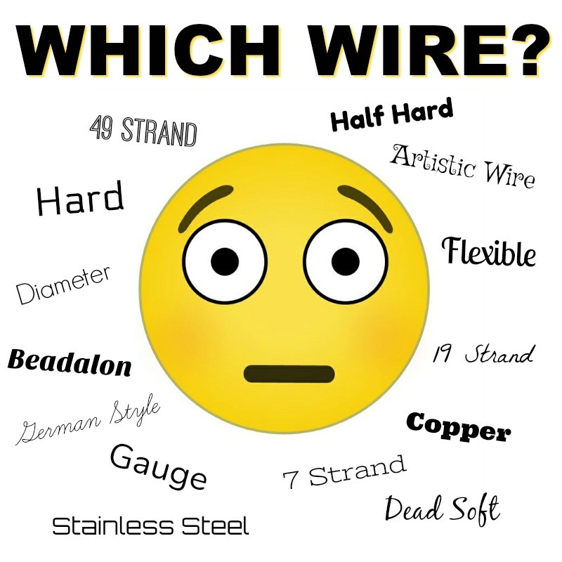 Beading Wire Gauge Chart