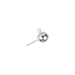 Sterling Silver Ball Earrings