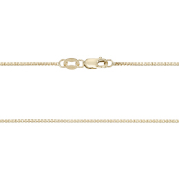 14K Gold Finished Chain With Clasp