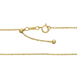 Gold Fillled Finished Chain With Clasp