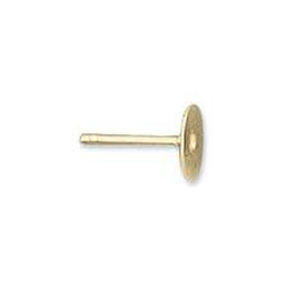 Plated Brass Post Earrings