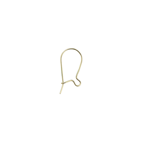 Kidney Wire - Plain (Large - .23)  - 14 Karat Gold