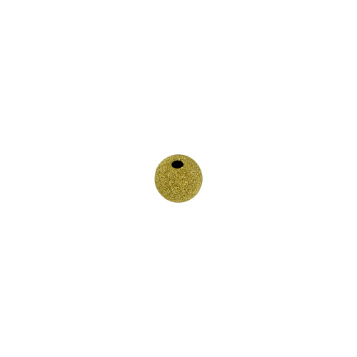 7mm Stardust Beads  - 14 Karat Gold
