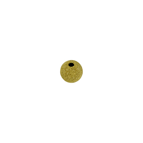 8mm Stardust Beads  - 14 Karat Gold