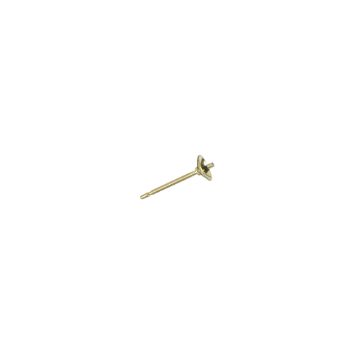 4mm Cup Peg & Post  - 14 Karat Gold