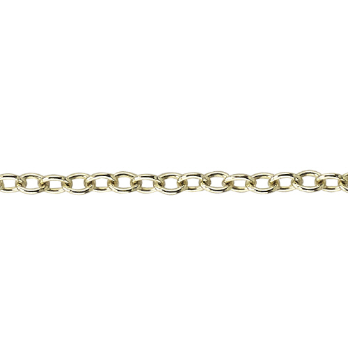 Cable Chain 1.8 x 2.4mm - 14 Karat Gold