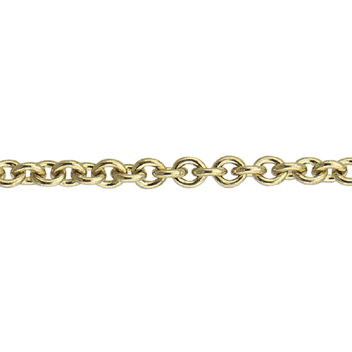 Cable Chain 2.15 x 2.5mm - 14 Karat Gold