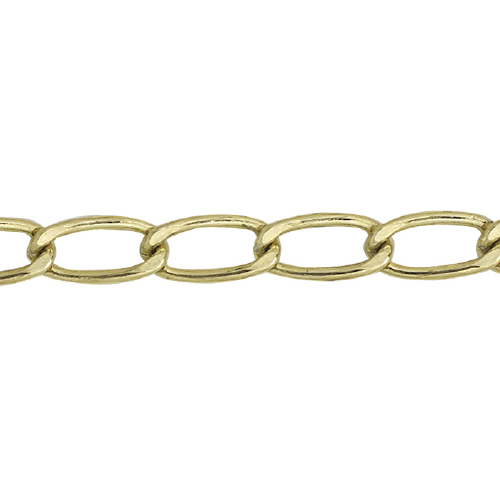 Curb Chain 3.1mm - 14 Karat Gold