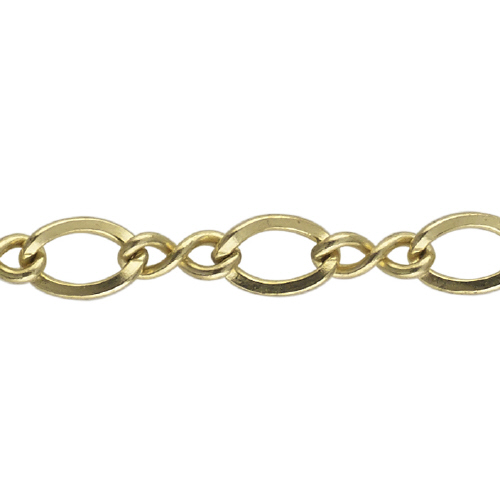 Figure 8 Chain 4.3 x 6.3mm - 14 Karat Gold