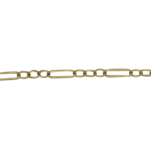Long & Short Chain 1.6 x 4.75mm - 14 Karat Gold