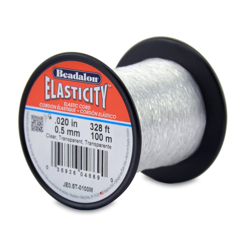 Elastic 0.5 mm Dia 100 m