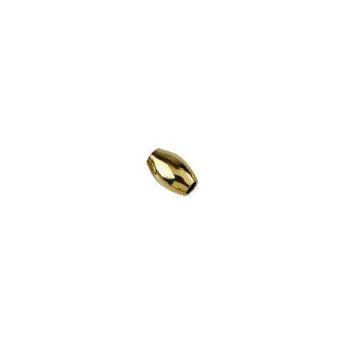 5 X 7.5mm Plain Oval Beads  - 14 Karat Gold