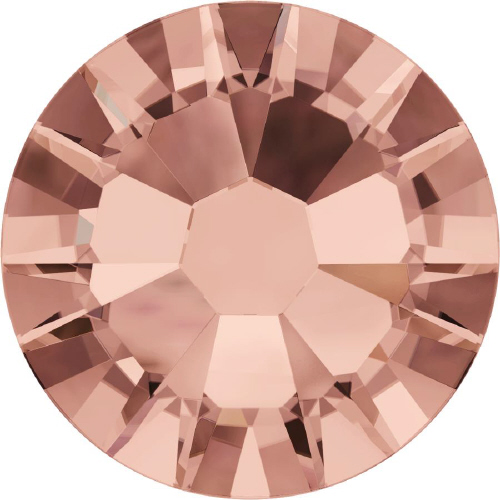 2088 Flatback Non Hotfix - SS12 Swarovski Crystal - BLUSH ROSE