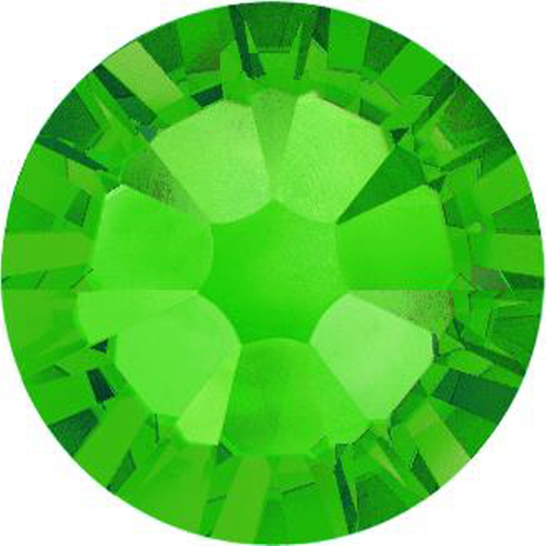 2088 Flatback Non Hotfix - SS16 Swarovski Crystal - FERN GREEN