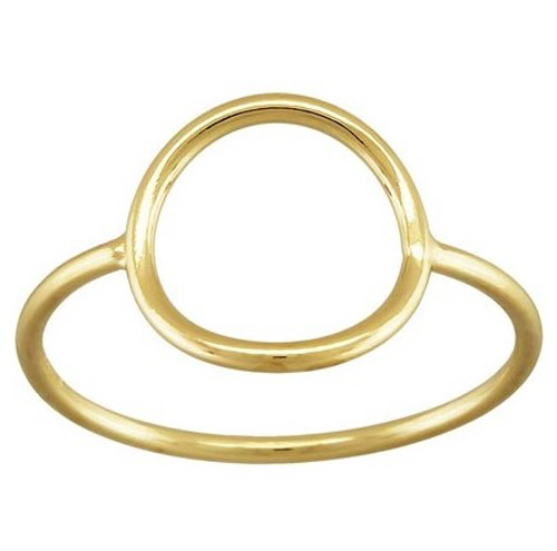 10mm Open Circle Ring Size 5