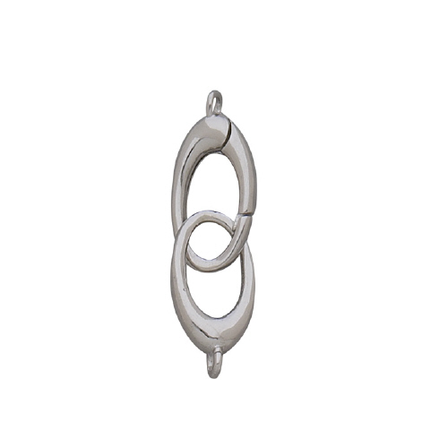 Fancy Clasp 10 x 30mm - Sterling Silver