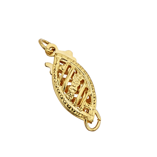 Fishhook Style Clasp  - 14 Karat Gold