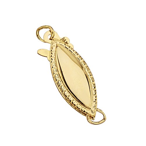 Fishhook Style Clasp  - 14 Karat Gold