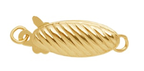 Fishhook Style Clasp  - 14 Karat Gold