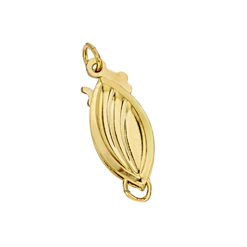 Fishhook Style Clasp  - 14 Karat Gold