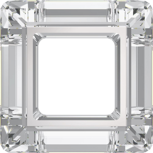 4439 Square Ring - 20mm Swarovski Crystal - CRYSTAL