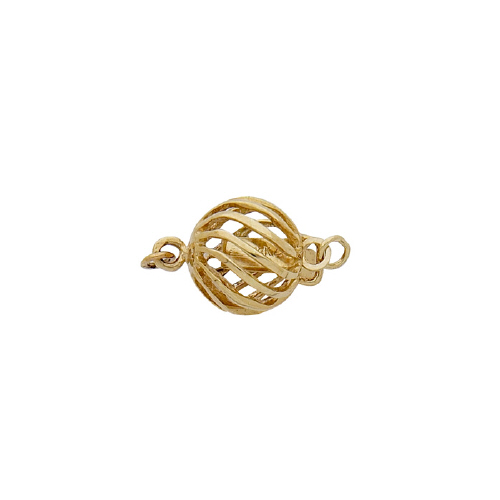 Bead Clasp  - 14 Karat Gold