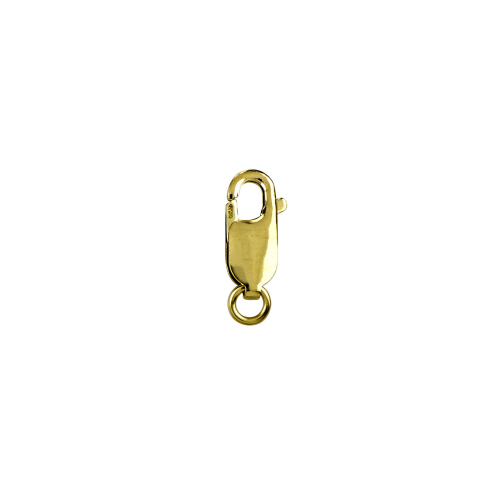 6 x 14mm Lobster Clasps  - 14 Karat Gold