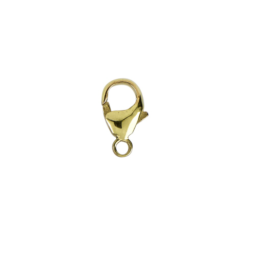 17mm Round Lobster Clasps  - 14 Karat Gold