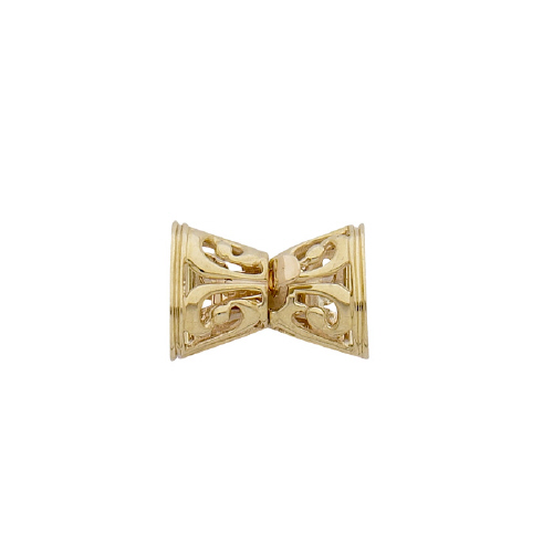 Designer Clasp - Double Cone  - 14 Karat Gold