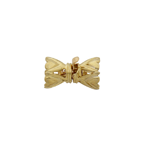 Designer Clasp - Double Cone  - 14 Karat Gold