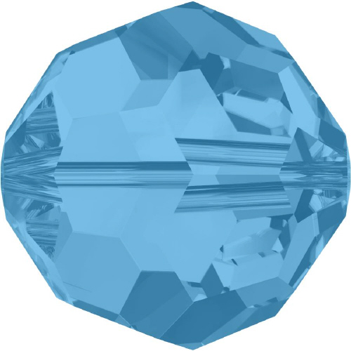 5000 Faceted Round - 3mm Swarovski Crystal - CARIBEAN BLUE OPAL