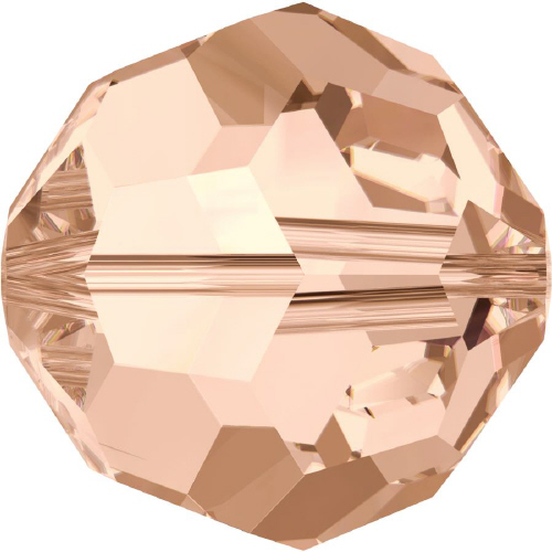 5000 Faceted Round - 3mm Swarovski Crystal - LIGHT  PEACH