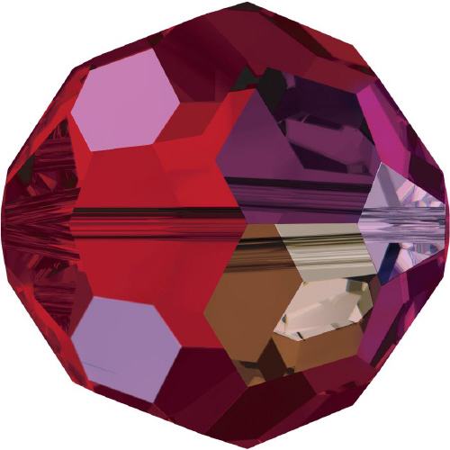 5000 Faceted Round - 3mm Swarovski Crystal - LIGHT SIAM-AB