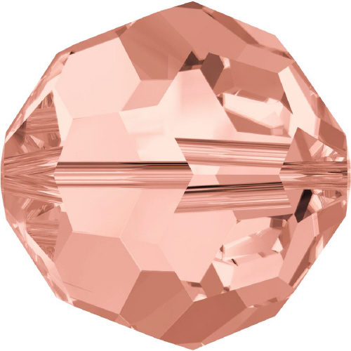 5000 Faceted Round - 3mm Swarovski Crystal - ROSE PEACH