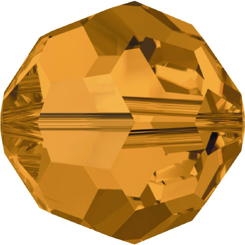 5000 Faceted Round - 3mm Swarovski Crystal - TOPAZ