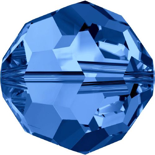 5000 Faceted Round - 4mm Swarovski Crystal - CAPRI BLUE