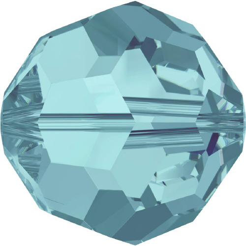 5000 Faceted Round - 4mm Swarovski Crystal - LIGHT TURQUOISE