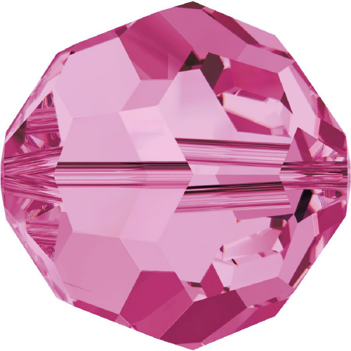 5000 Faceted Round - 4mm Swarovski Crystal - ROSE