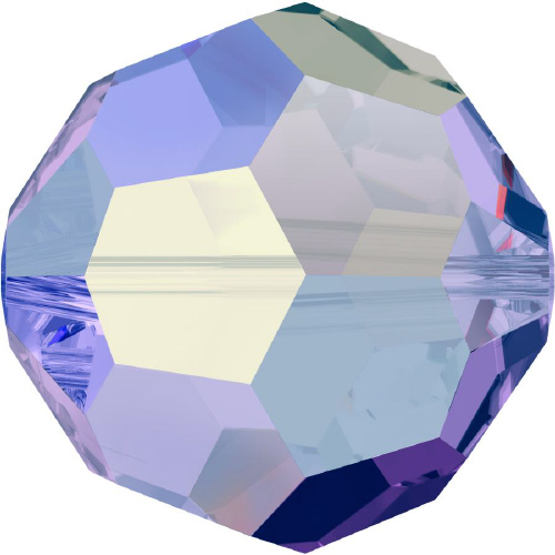 5000 Faceted Round - 4mm Swarovski Crystal - SAPPHIRE-AB2X