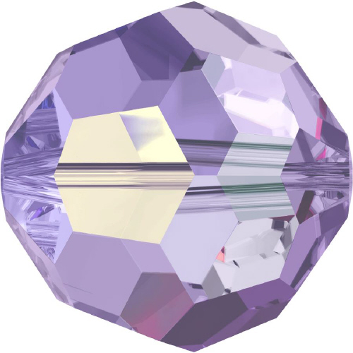 5000 Faceted Round - 4mm Swarovski Crystal - TANZANITE-AB2X