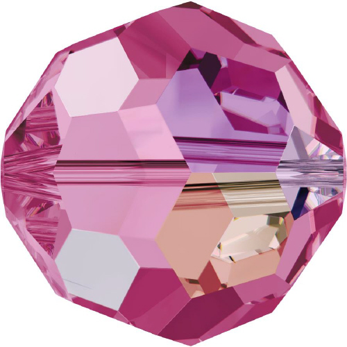 5000 Faceted Round - 6mm Swarovski Crystal - ROSE-AB