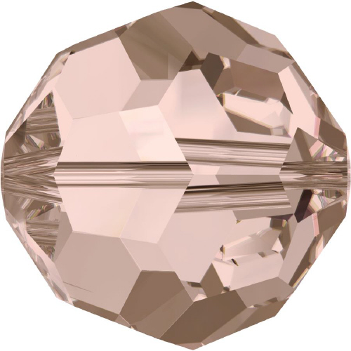 5000 Faceted Round - 6mm Swarovski Crystal - VINTAGE ROSE