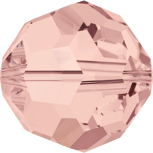5000 Faceted Round - 8mm Swarovski Crystal - BLUSH ROSE