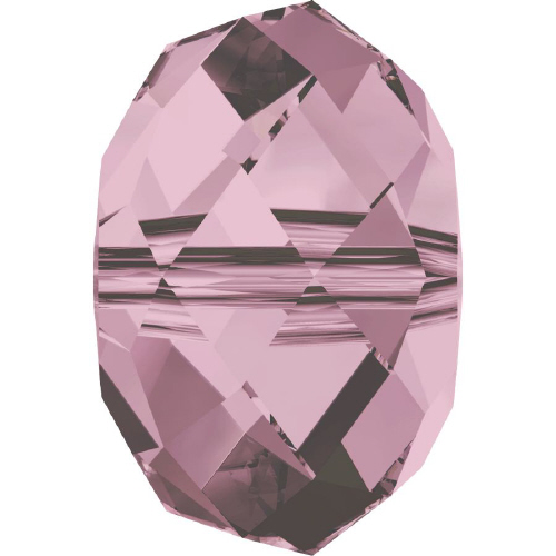 5040 Briolette Bead - 4mm Swarovski Crystal - CRYSTAL ANTIQUE PINK