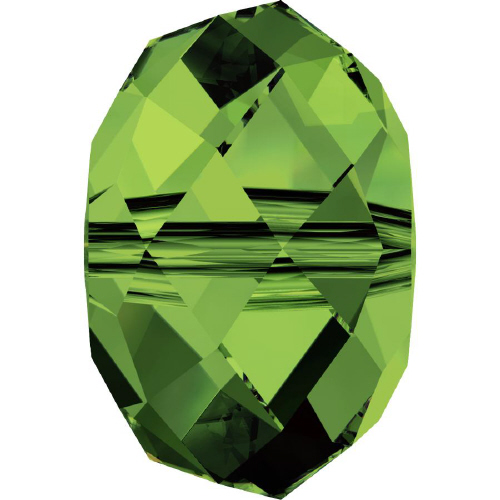 5040 Briolette Bead - 4mm Swarovski Crystal - DARK MOSS GREEN
